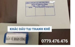 Khắc dấu tại Thanh Khê Đà Nẵng