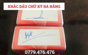 KHẮC DẤU CHỮ KÝ TẠI ĐÀ NẴNG