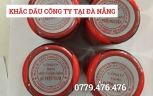 Khắc dấu công ty tại Đà Nẵng