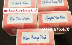 KHẮC DẤU TÊN GIÁ RẺ