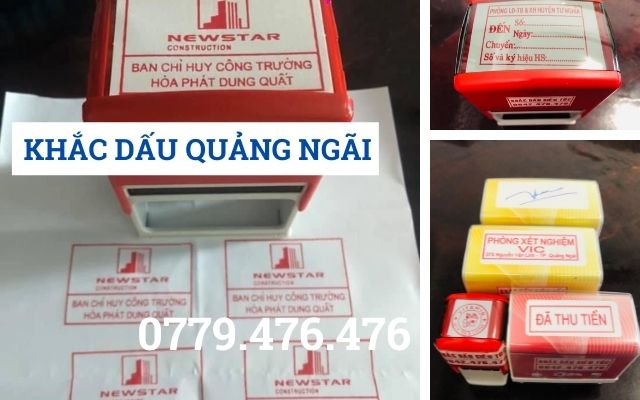 KHẮC CON DẤU QUẢNG NGÃI