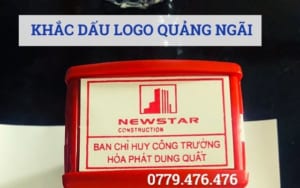 KHẮC DẤU LOGO TẠI QUẢNG NGÃI