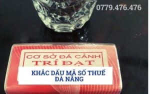 KHẮC DẤU MÃ SỐ THUẾ TẠI ĐÀ NẴNG