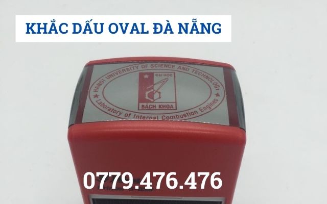 KHẮC DẤU OVAL TẠI ĐÀ NẴNG