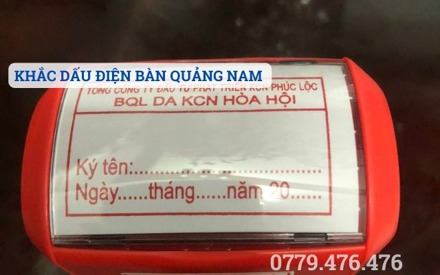 KHẮC DẤU ĐIỆN BÀN