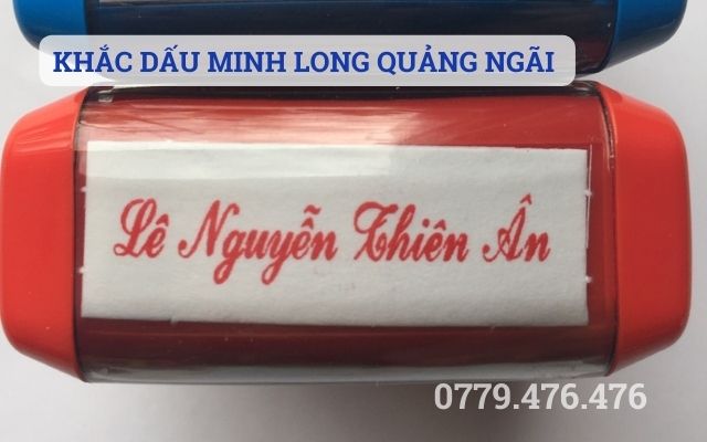 KHẮC DẤU MINH LONG QUẢNG NGÃI