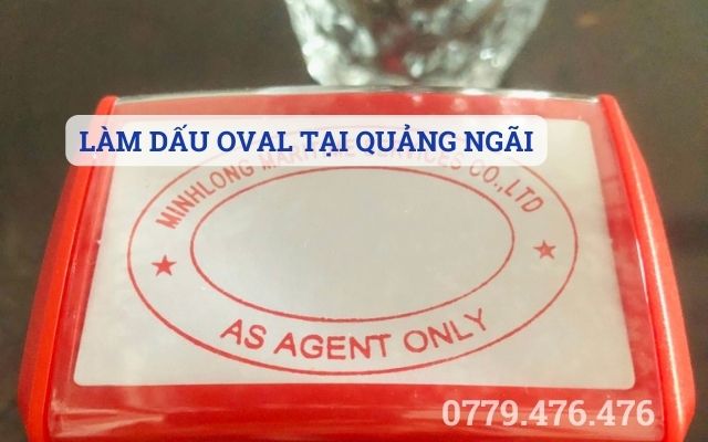 KHẮC DẤU OVAL TẠI QUẢNG NGÃI