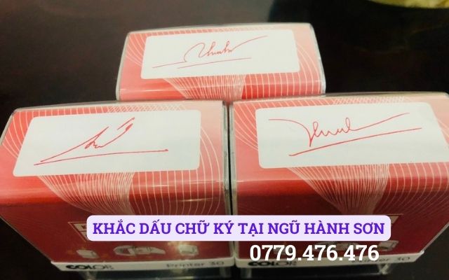 KHẮC DẤU CHỮ KÝ TẠI NGŨ HÀNH SƠN