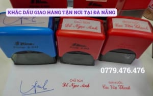 KHẮC DẤU GIAO HÀNG TẬN NƠI TẠI ĐÀ NẴNG