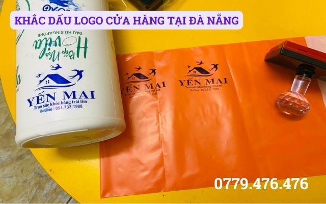 KHẮC DẤU LOGO CỬA HÀNG TẠI ĐÀ NẴNG