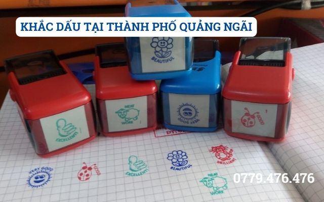 KHẮC DẤU TẠI THÀNH PHỐ QUẢNG NGÃI