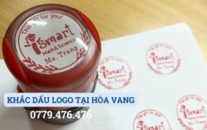 KHẮC DẤU LOGO TẠI HÒA VANG