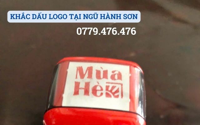 KHẮC DẤU LOGO TẠI NGŨ HÀNH SƠN