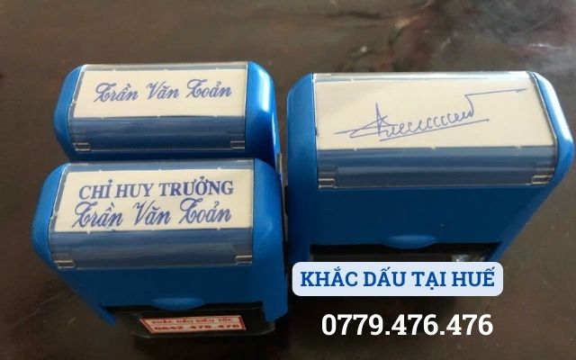 KHẮC DẤU TẠI HUẾ