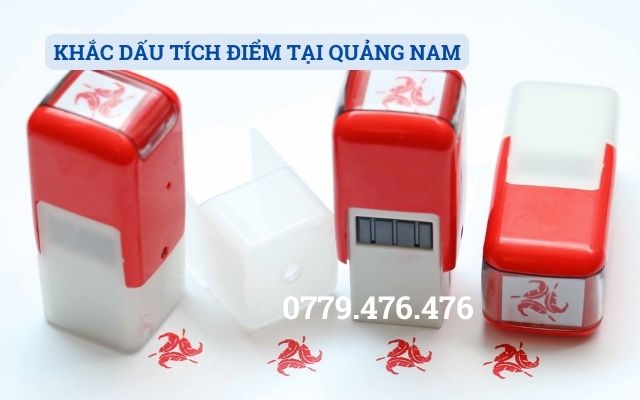 KHẮC DẤU TÍCH ĐIỂM TẠI QUẢNG NAM