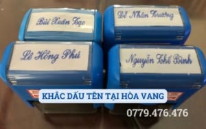 KHẮC DẤU TÊN TẠI HÒA VANG