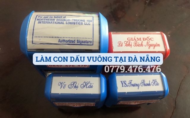 LÀM CON DẤU VUÔNG TẠI ĐÀ NẴNG