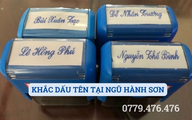 KHẮC DẤU TÊN TẠI NGŨ HÀNH SƠN