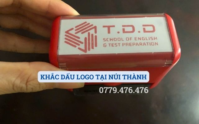 KHẮC DẤU LOGO TẠI NÚI THÀNH