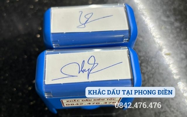 KHẮC DẤU TẠI PHONG ĐIỀN