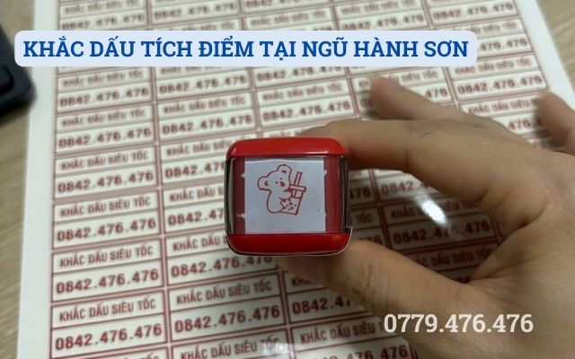 KHẮC DẤU TÍCH ĐIỂM TẠI NGŨ HÀNH SƠN