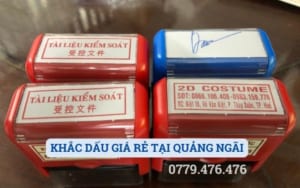 KHẮC DẤU GIÁ RẺ TẠI QUẢNG NGÃI