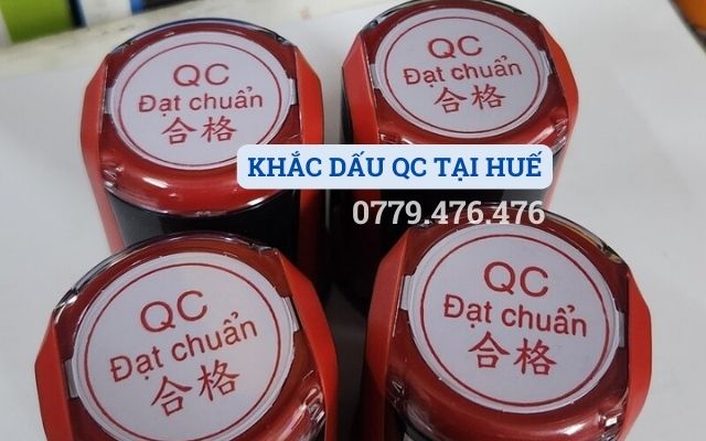 KHẮC DẤU QC TẠI HUẾ