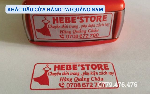 KHẮC DẤU CỬA HÀNG TẠI QUẢNG NAM