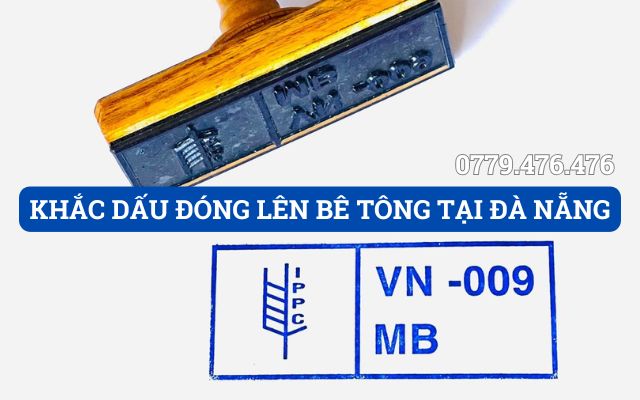 KHẮC DẤU ĐÓNG LÊN BÊ TÔNG TẠI ĐÀ NẴNG