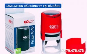 LÀM LẠI CON DẤU CÔNG TY TẠI ĐÀ NẴNG