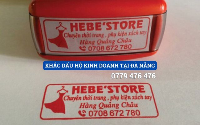 KHẮC DẤU HỘ KINH DOANH TẠI ĐÀ NẴNG