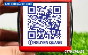 LÀM CON DẤU QR CODE