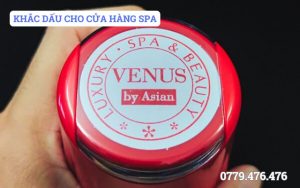 KHẮC DẤU CHO CỬA HÀNG SPA